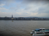 So sieht der Rhein vom Alten Zoll betrachtet aus
