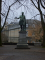 Das Ernst Moritz Arndt Denkmal auf dem Alten Zoll